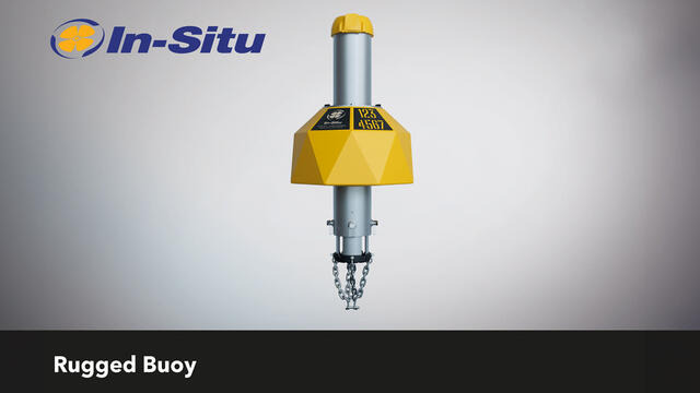 In-Situ Rugged Buoy er en pålitelig, kostnadseffektiv overvåkingsplattform for langsiktig utplassering av instrumentering og telemetri i dam, innsjø, bukt, elv og kystnære miljøer.

